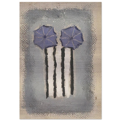 Untitled - 1947 - Forrest Bess Brushed Aluminum Print - 70x100 cm / 28x40 inches | Forrest Bess Aluminum Print | Forrest Bess Prints