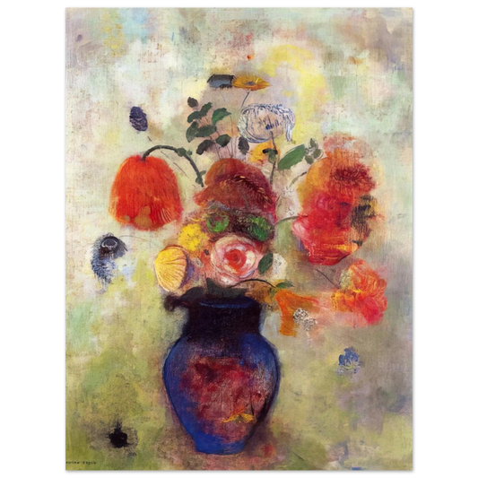 Odilon Redon - BOUQUET OF FLOWERS 3 Fine Art Poster - Default Title