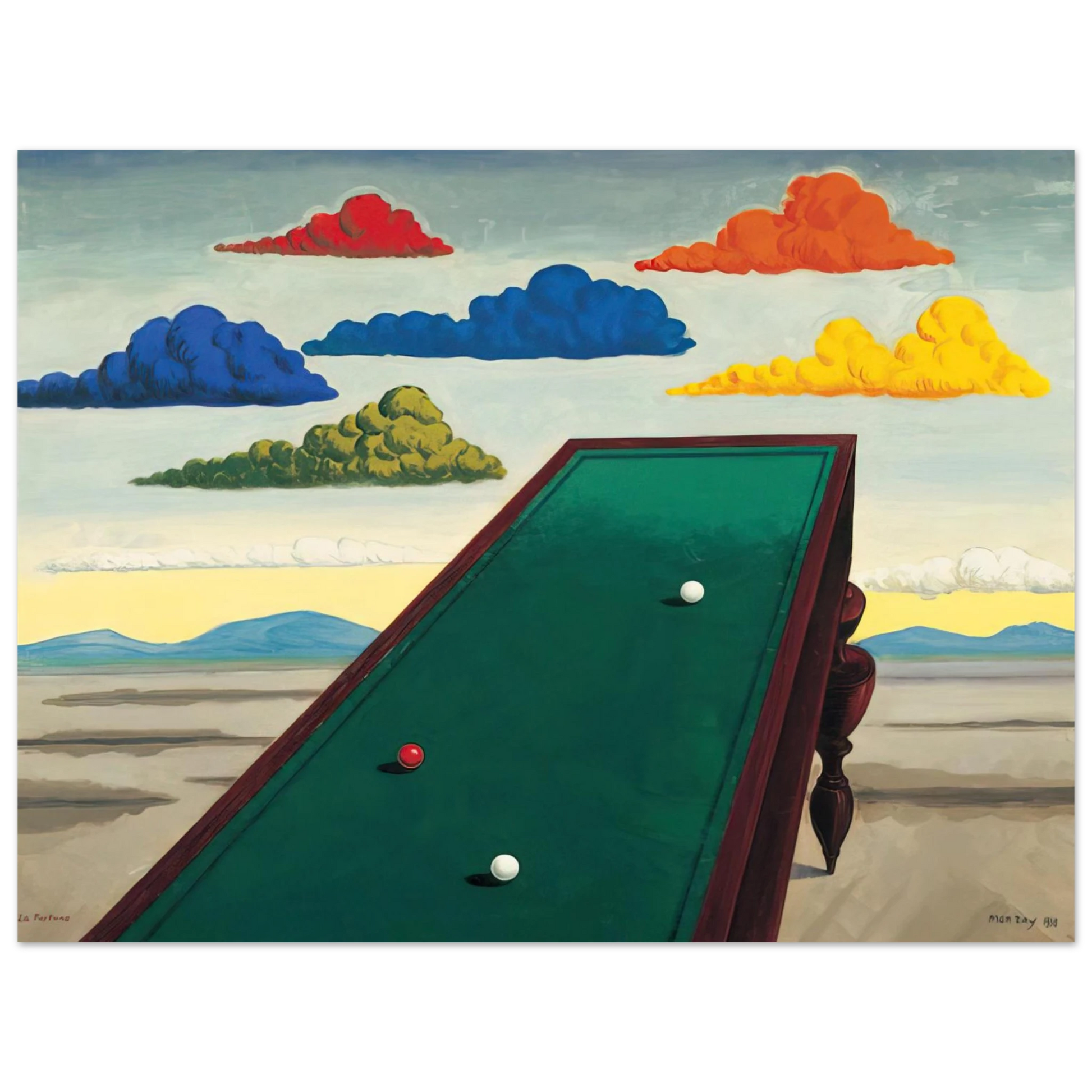 Man Ray - LA FORTUNE Fine Art Poster - Default Title