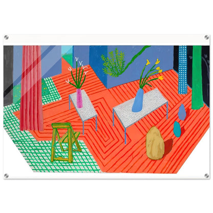 David Hockney - David Hockney Acrylic Print - 70x100 cm / 28x40″ inches | David Hockney Art | Artwork by David Hockney