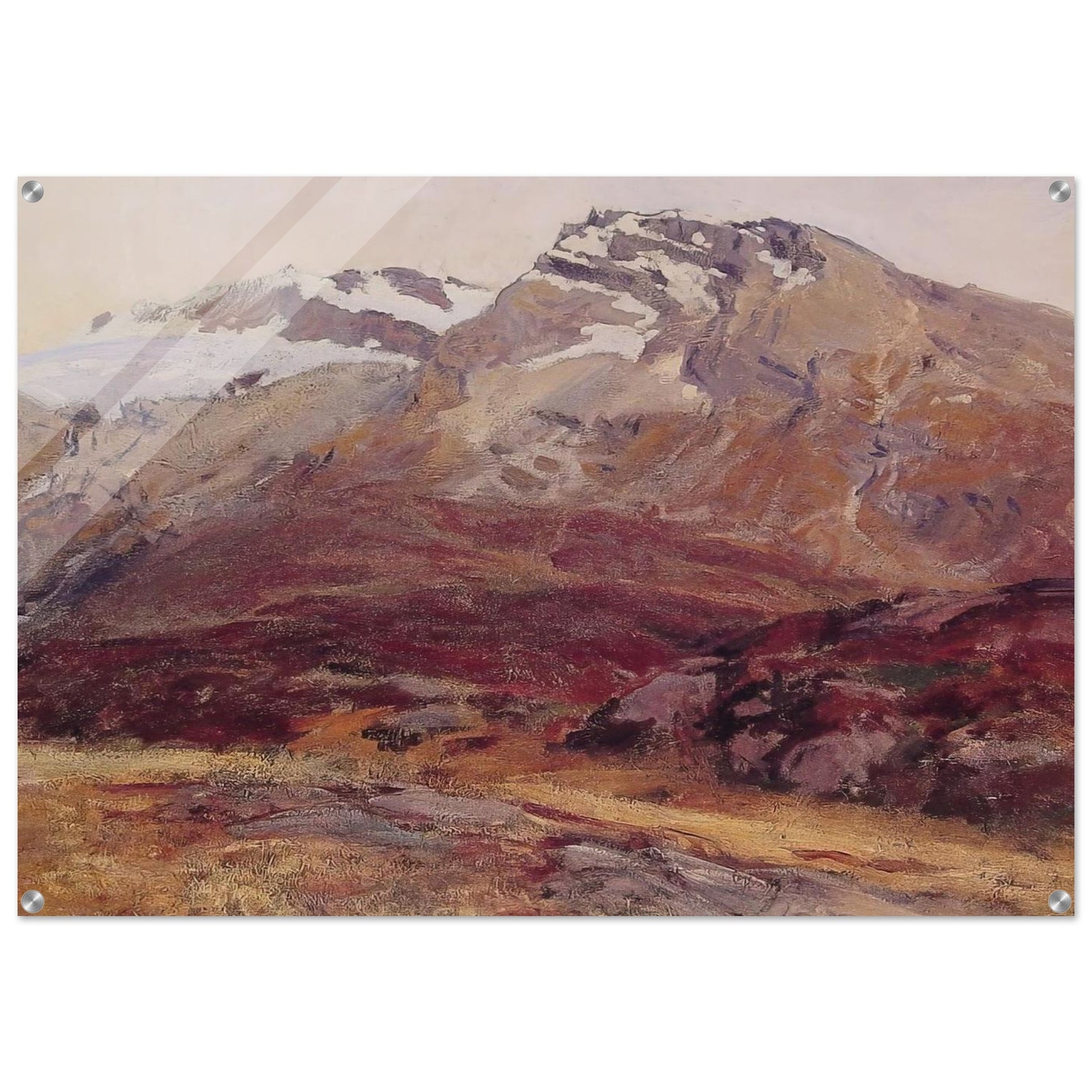 Coming Down from Mont Blanc - John Singer Sargent Acrylic Print - 70x100 cm / 28x40″ inches