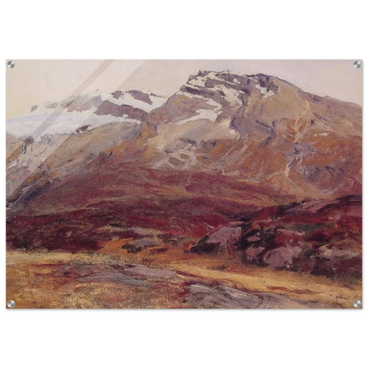 Coming Down from Mont Blanc - John Singer Sargent Acrylic Print - 70x100 cm / 28x40″ inches