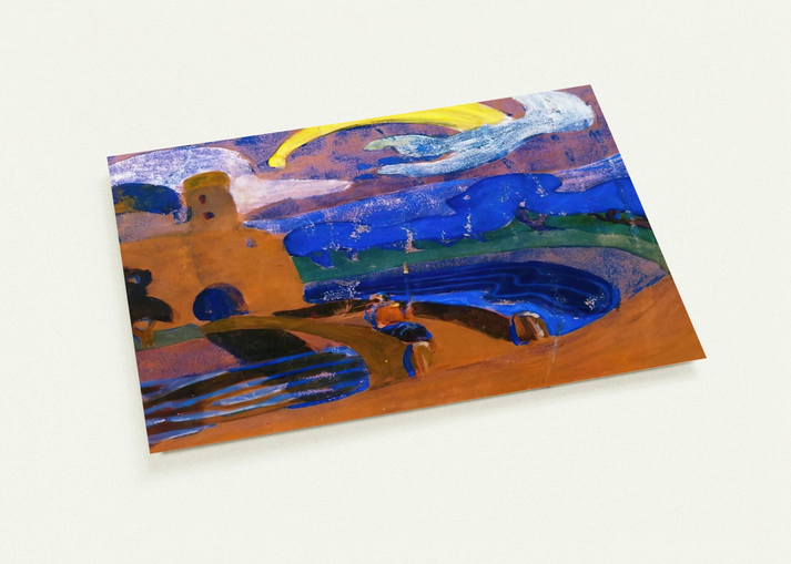 COMET 1900 By Wassily Kandinsky Pack of 10 Post Cards | Wassily Kandinsky Post Cards | A6 (10.5 x 14.8 cm) - 4.1 x 5.8 inches