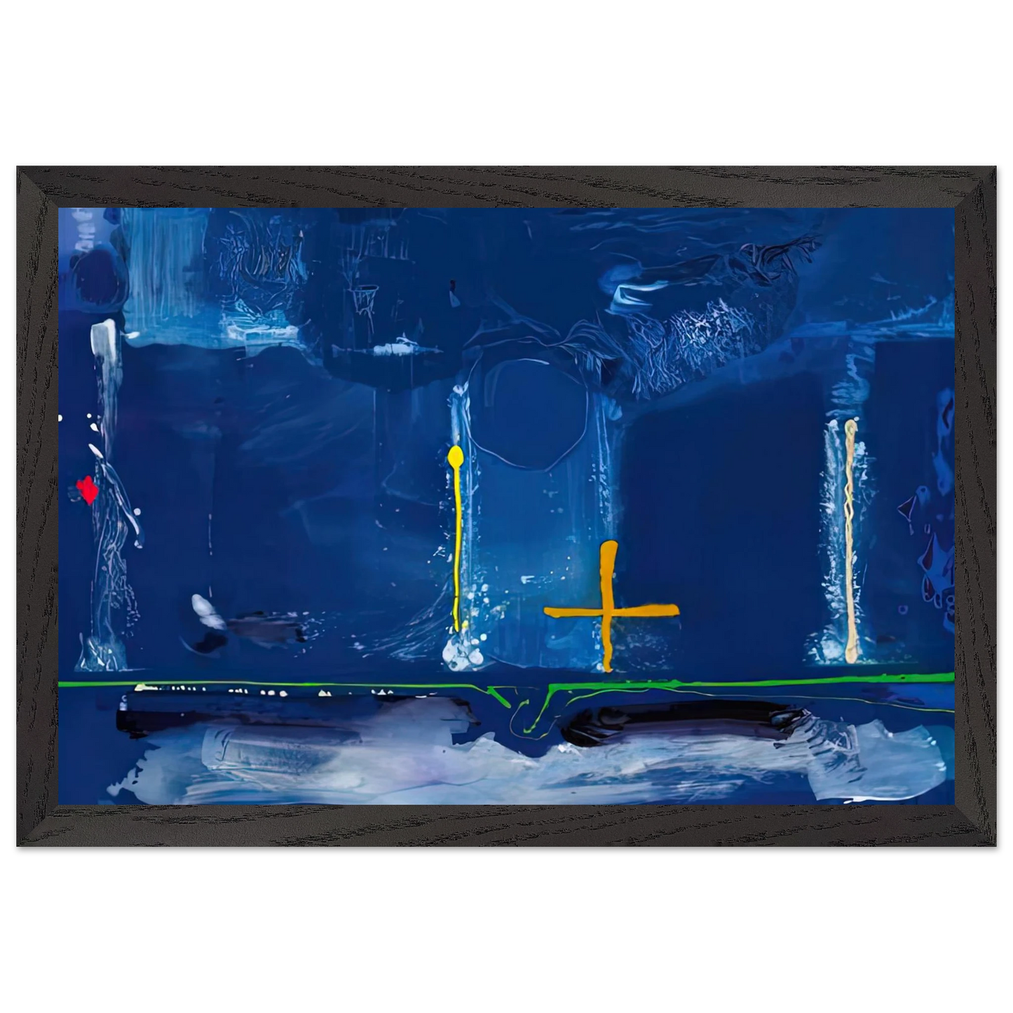 Helen Frankenthaler - Sister Sky, 1991- Wall Art - 30x40 cm / 12x16 inches - Fine Art Poster - -