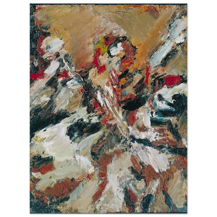 Frank Auerbach - STUDY AFTER TITIAN I  75x100 cm / 30x40inches Fine Art Poster