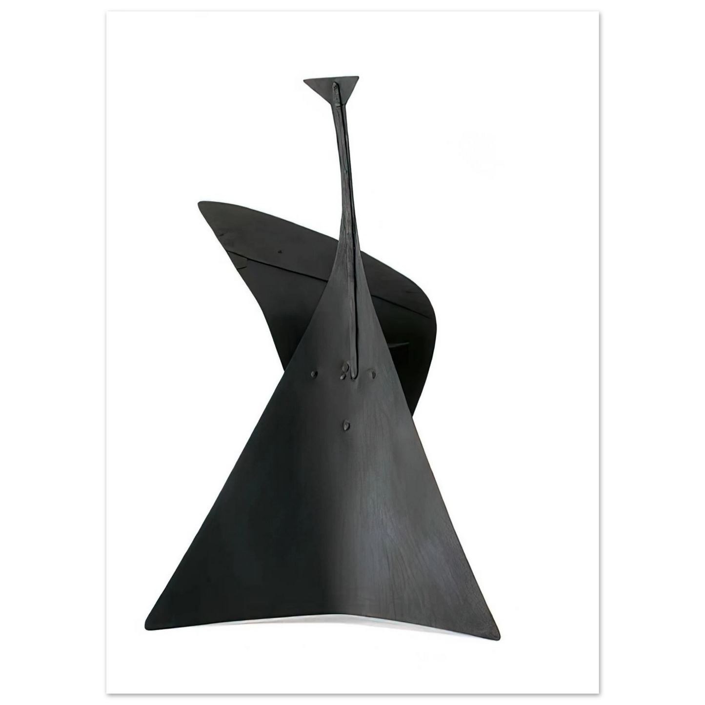Alexander Calder - LITTLE ARCH MAQUETTE 1940 Fine Art Poster - 75x100 cm / 30x40 inches