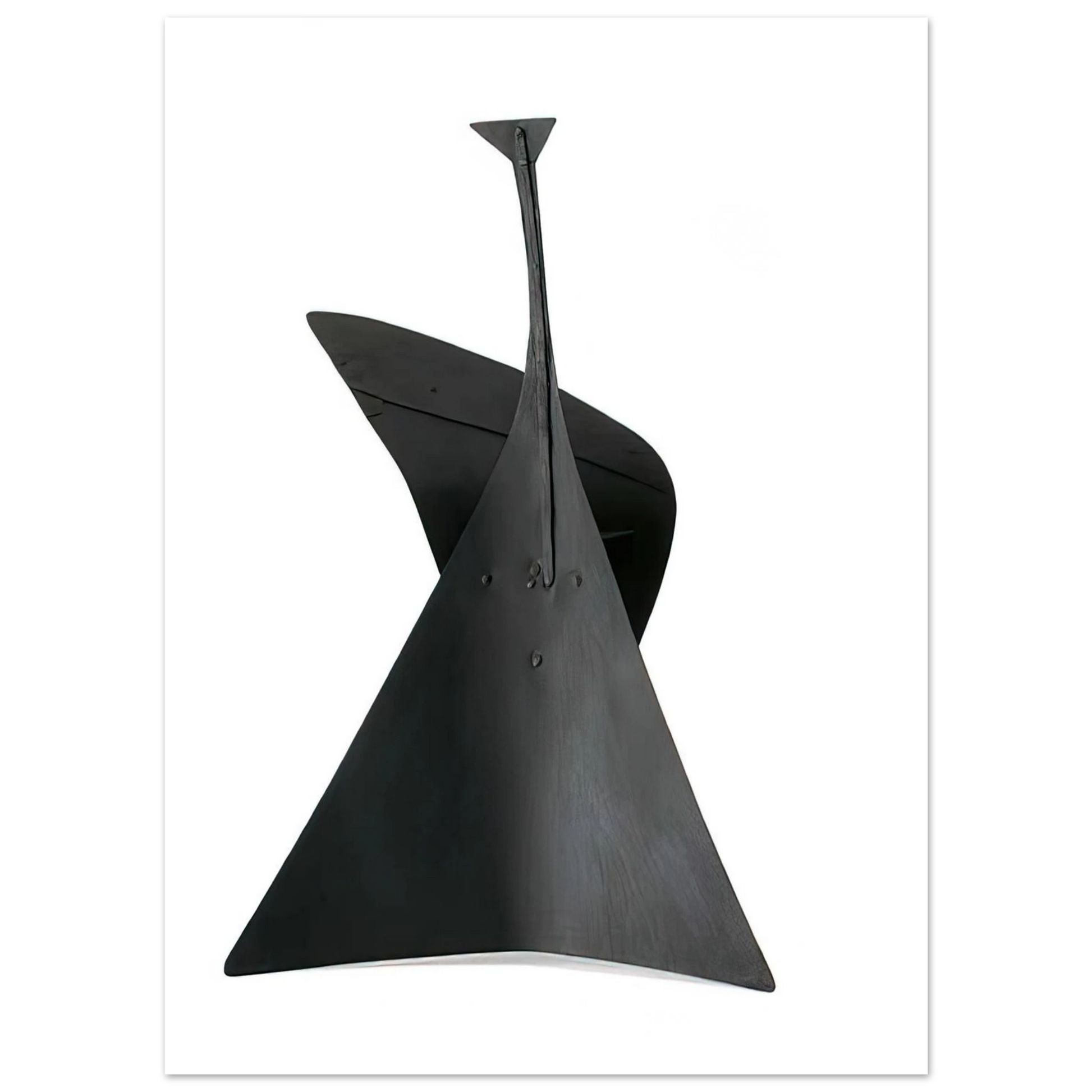 Alexander Calder - LITTLE ARCH MAQUETTE 1940 Fine Art Poster - 75x100 cm / 30x40 inches