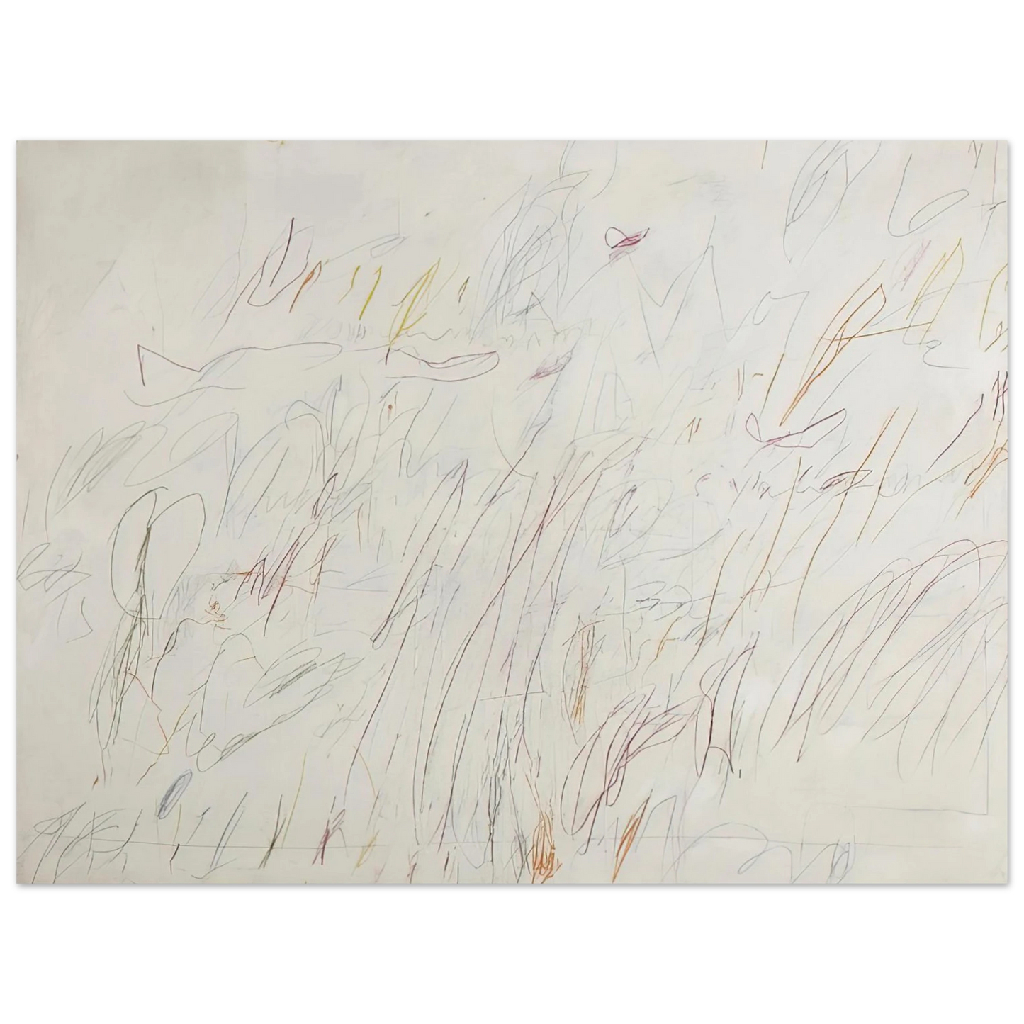 Cy Twombly - Sunset Fine Art Poster - Default Title