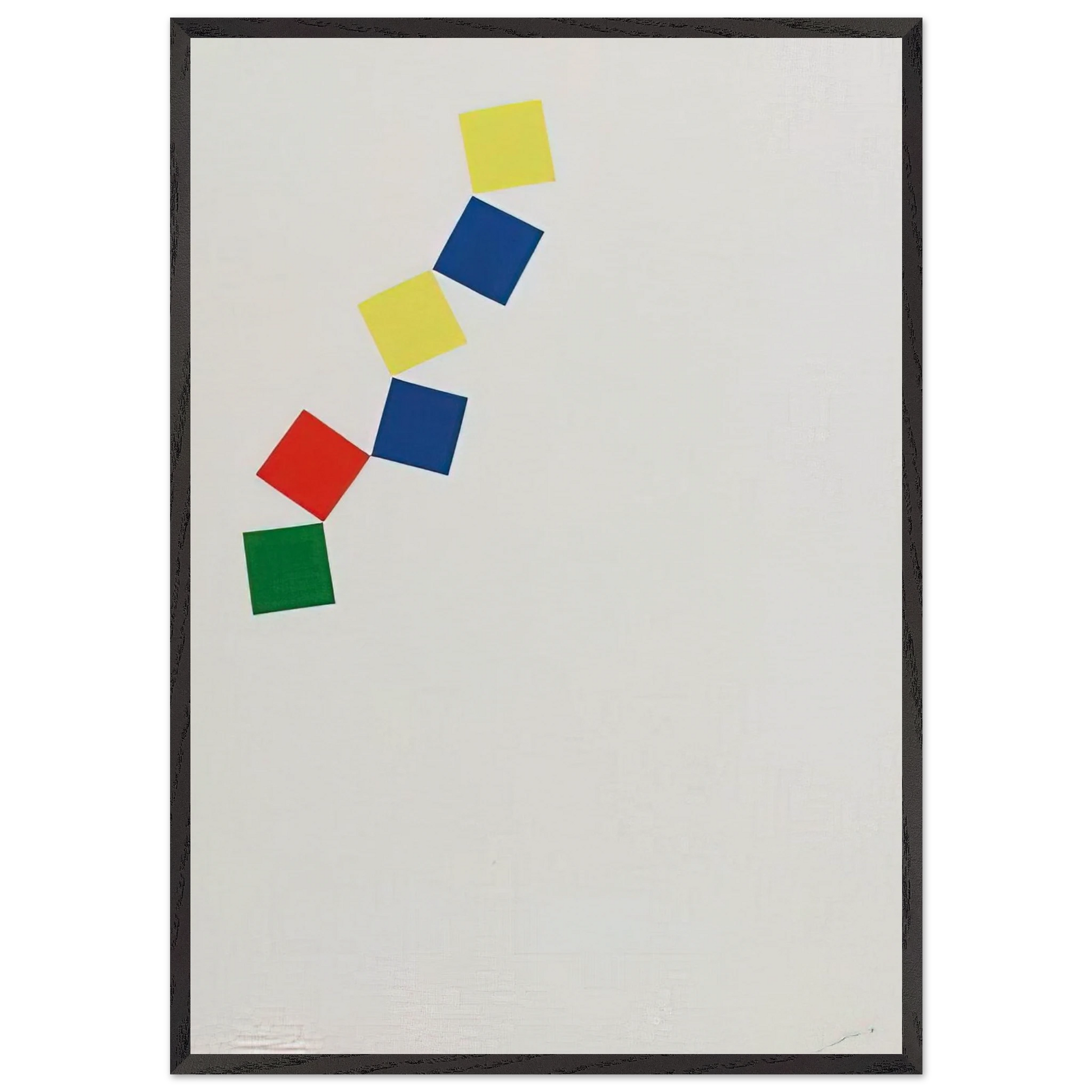 Mediterranee - Marcel Barbeau Framed Art Print – Black Wooden Frame - Default Title - -Framed Art Print