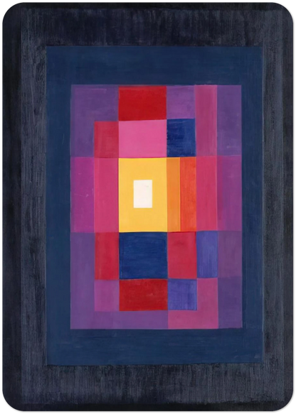 Education - 1966 By Johannes Itten Pack of 10 Post Cards | Johannes Itten Post Cards | A6 (10.5 x 14.8 cm) - 4.1 x 5.8 inches