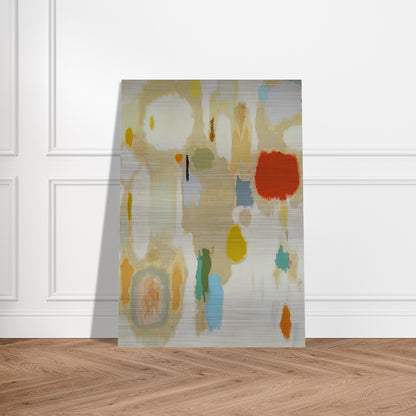 Contemplations on Geraniums - 1952 - John Ferren Brushed Aluminum Print - 70x100 cm / 28x40 inches | John Ferren Aluminum Print | John Ferren Prints