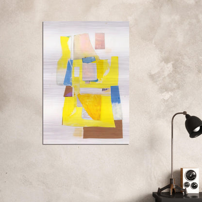 Sem título - Lyrical Abstraction - Menez Brushed Aluminum Print - 70x100 cm / 28x40 inches | Menez Aluminum Print | Menez Prints