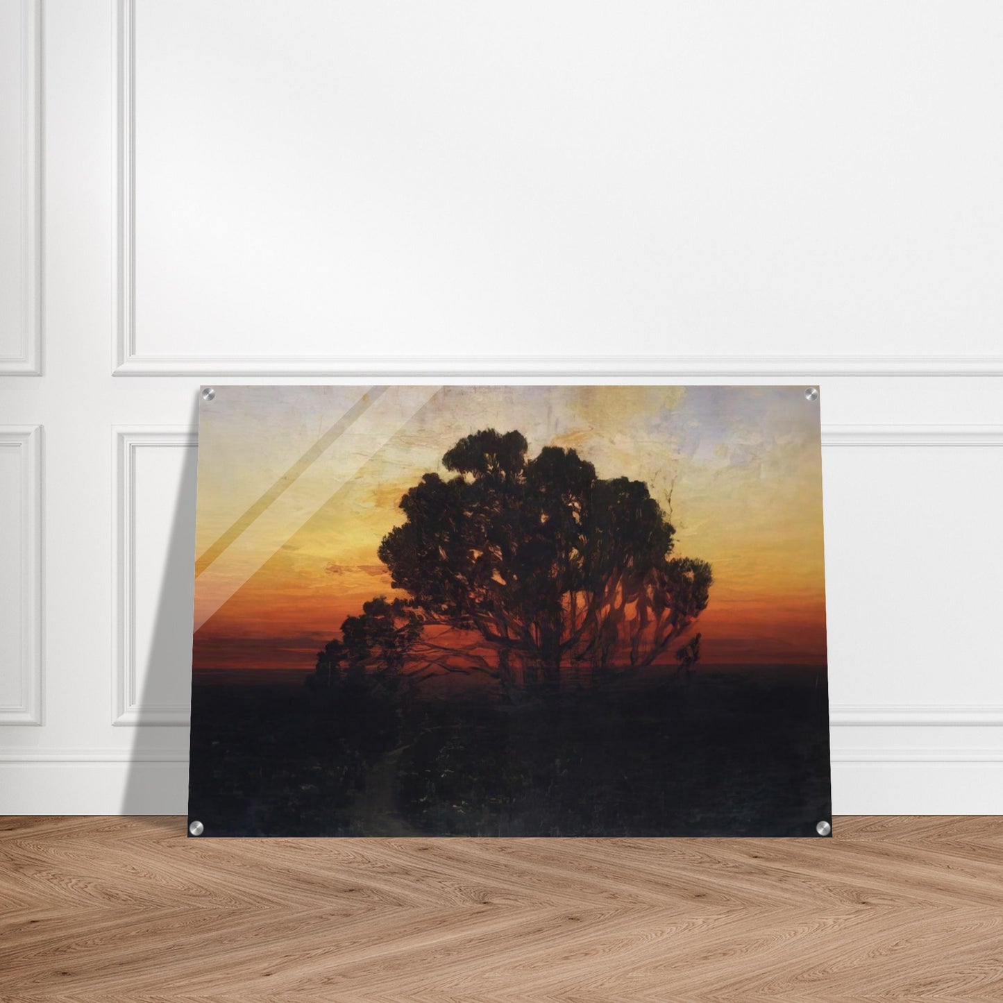 Evening - Arkhyp Kuindzhi Acrylic Print - 70x100 cm / 28x40″ inches | Arkhyp Kuindzhi Wall Art | Arkhyp Kuindzhi Prints