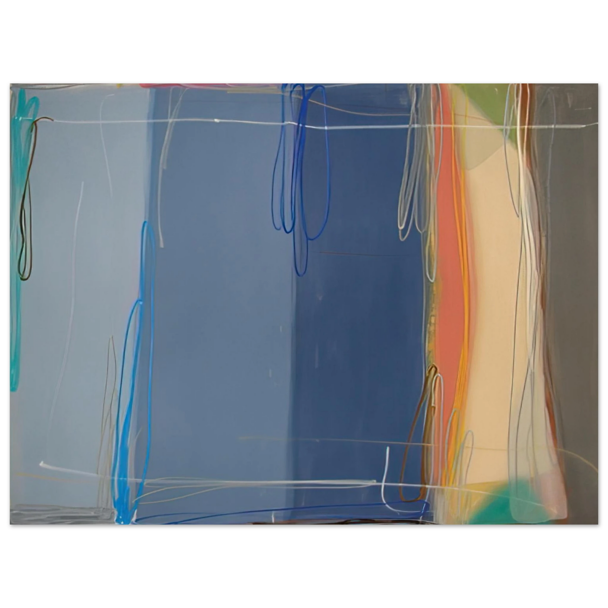 Larry Zox - Yours and Mine - 1993 Fine Art Poster - Default Title