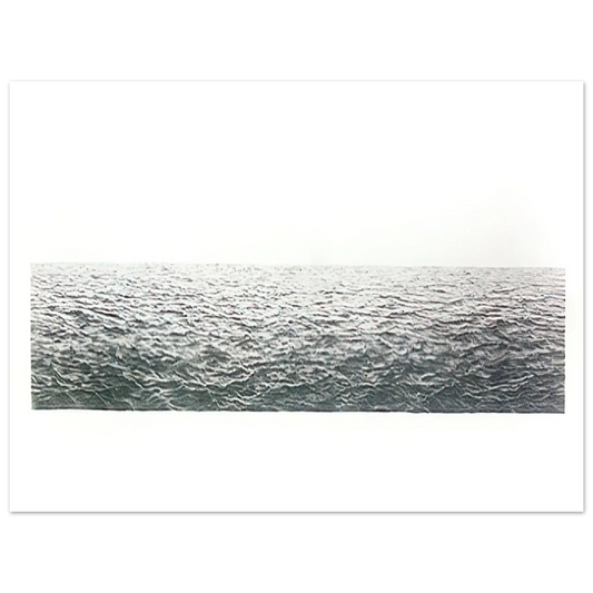 Vija Celmins - UNTITLED OCEAN 1972 Fine Art Poster - Default Title