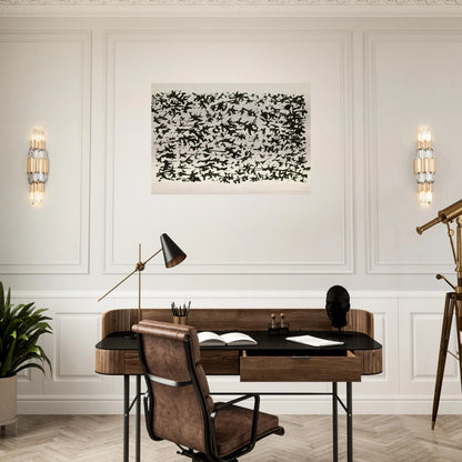UNTITLED 7 - Henri Michaux Brushed Aluminum Print - 70x100 cm / 28x40 inches | Henri Michaux Aluminum Print | Henri Michaux Prints