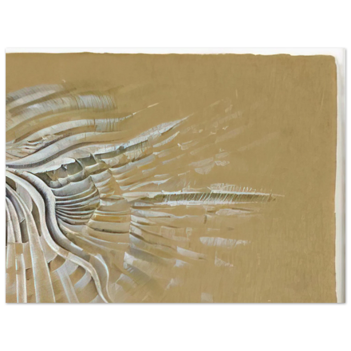 Lee Bontecou - UNTITLED 1982  75x100 cm / 30x40inches Fine Art Poster