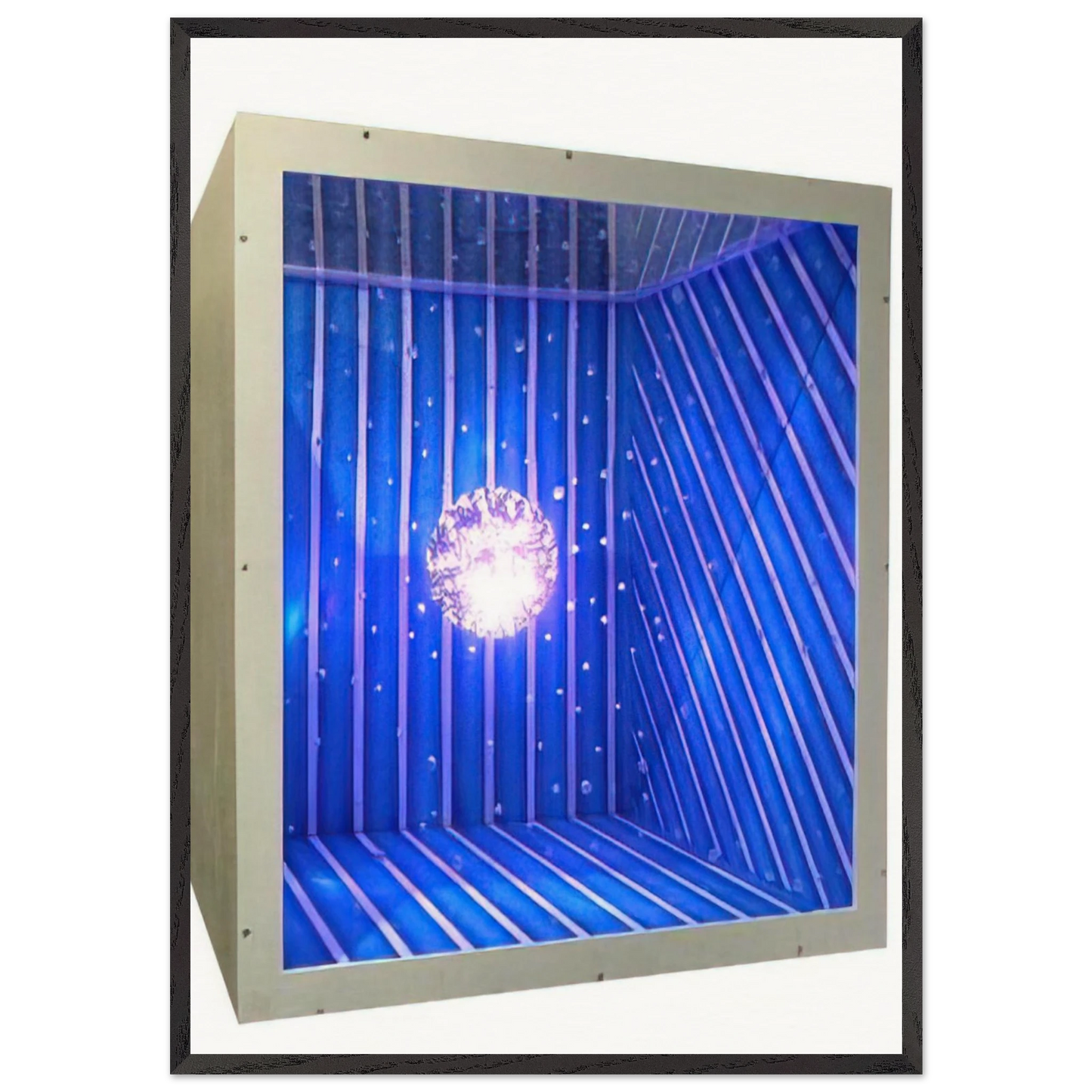 Planet Kosice - 2011 - Gyula Kosice Framed Art Print – Black Wooden Frame - Default Title - -Framed Art Print