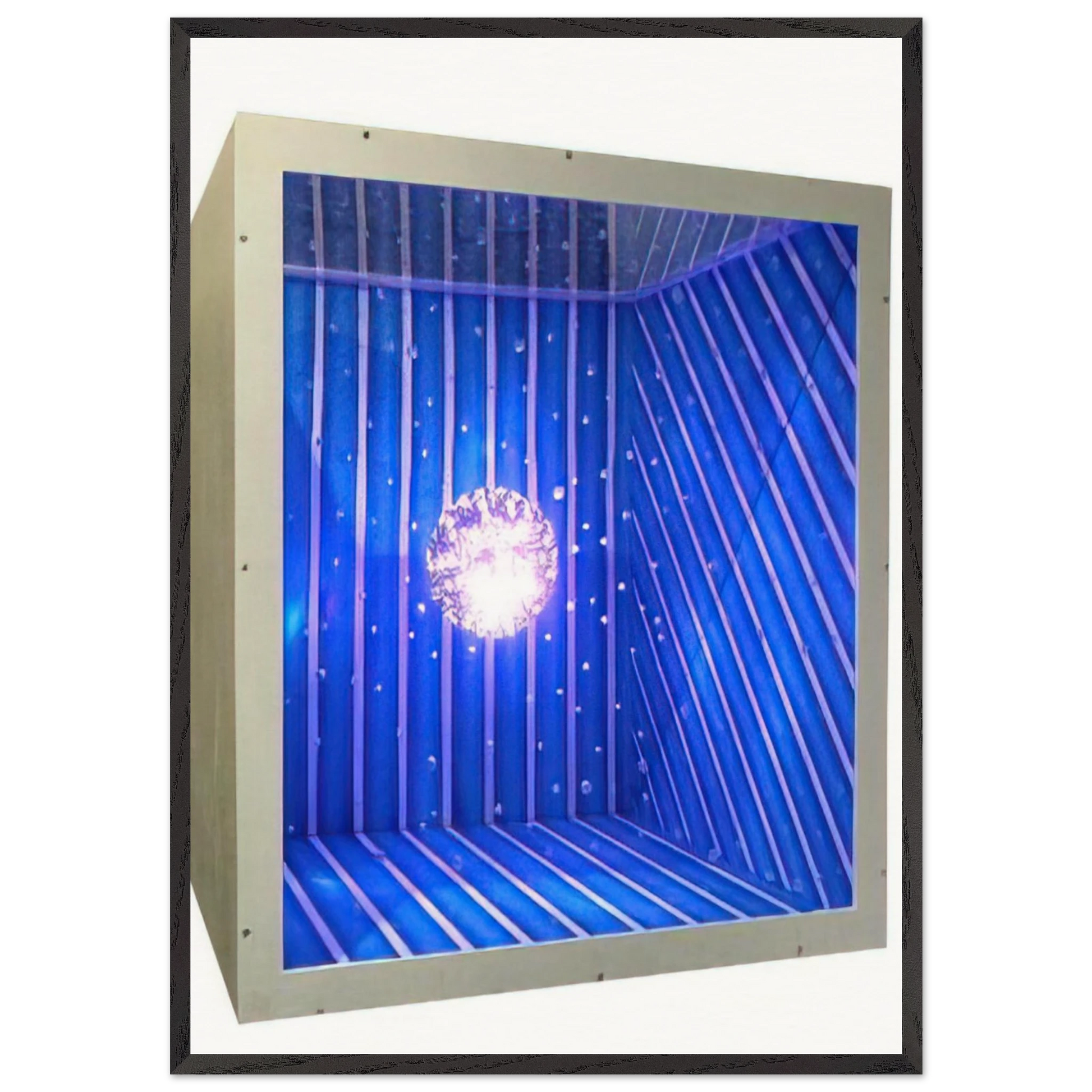 Planet Kosice - 2011 - Gyula Kosice Framed Art Print – Black Wooden Frame - Default Title - -Framed Art Print