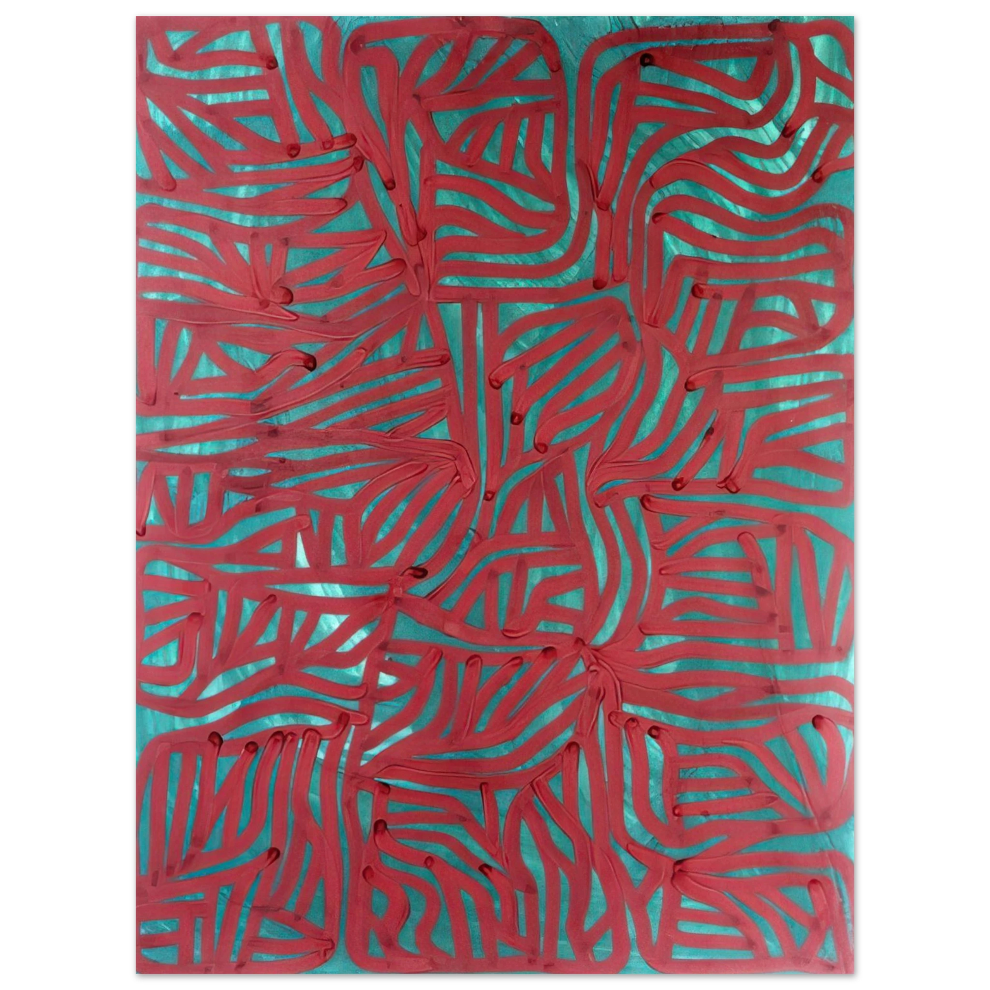 Sol LeWitt - Irregular Grid Fine Art Poster - Default Title