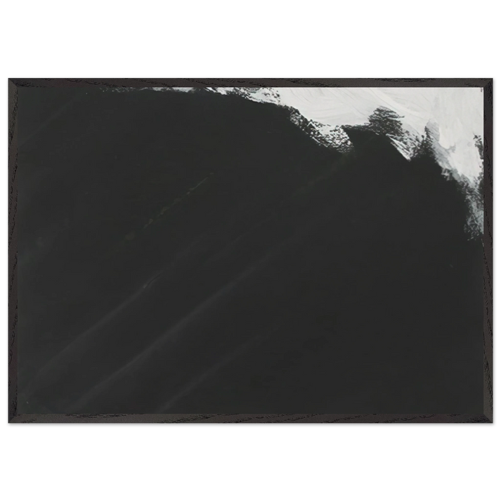 Untitled - 1988 N2 - Ralston Crawford 70x100 cm / 28x40 inches Framed Art Print – Black Wooden Frame