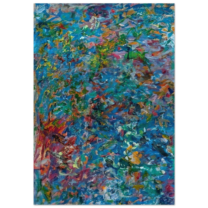 UNTITLED 1963 - Milton Resnick Brushed Aluminum Print - 70x100 cm / 28x40 inches | Milton Resnick Aluminum Print | Milton Resnick Prints