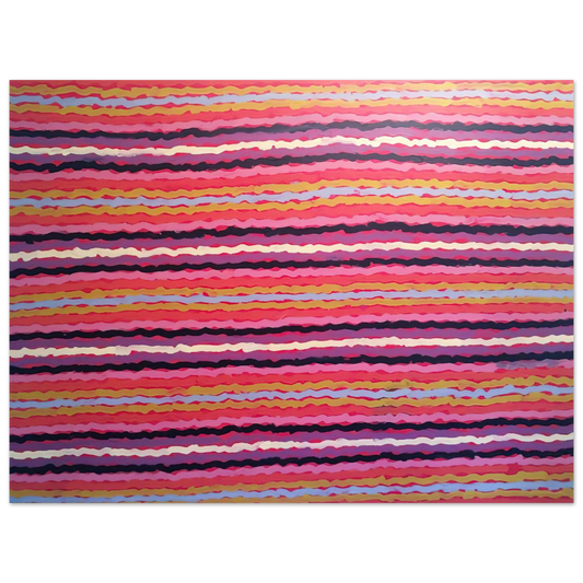 Clifford Possum Tjapaltjarri - Spear Dreaming, South of Naperby - 1995 Fine Art Poster - Default Title