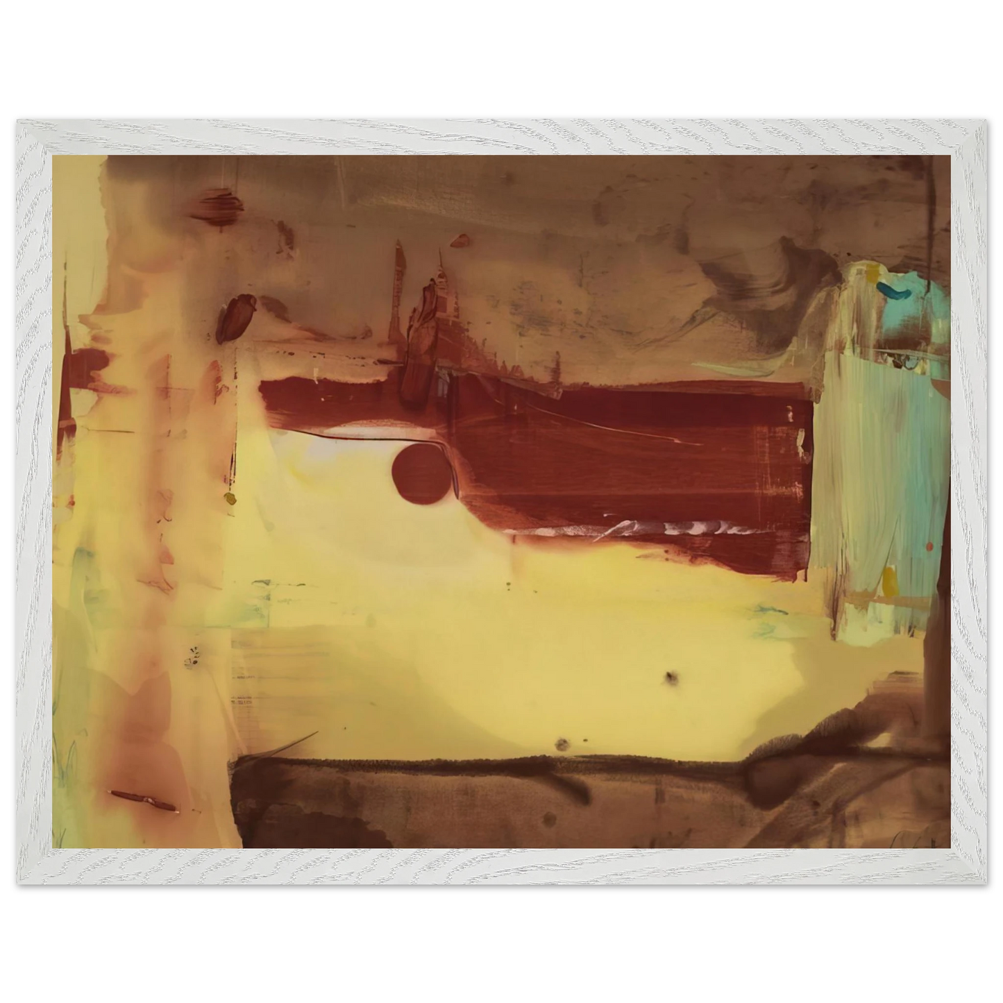 Helen Frankenthaler - Desert Pass - 1976 Wall art - 30x45 cm / 12x18 inches - Fine Art Poster - -
