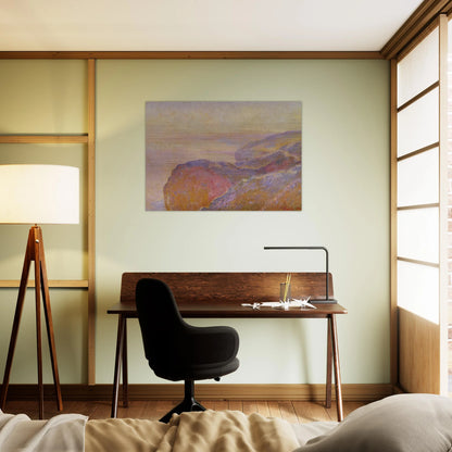 At Val-Saint-Nicolas near Dieppe in the Morning - claude monet Brushed Aluminum Print - 70x100 cm / 28x40 inches | claude monet Aluminum Print | claude monet Prints