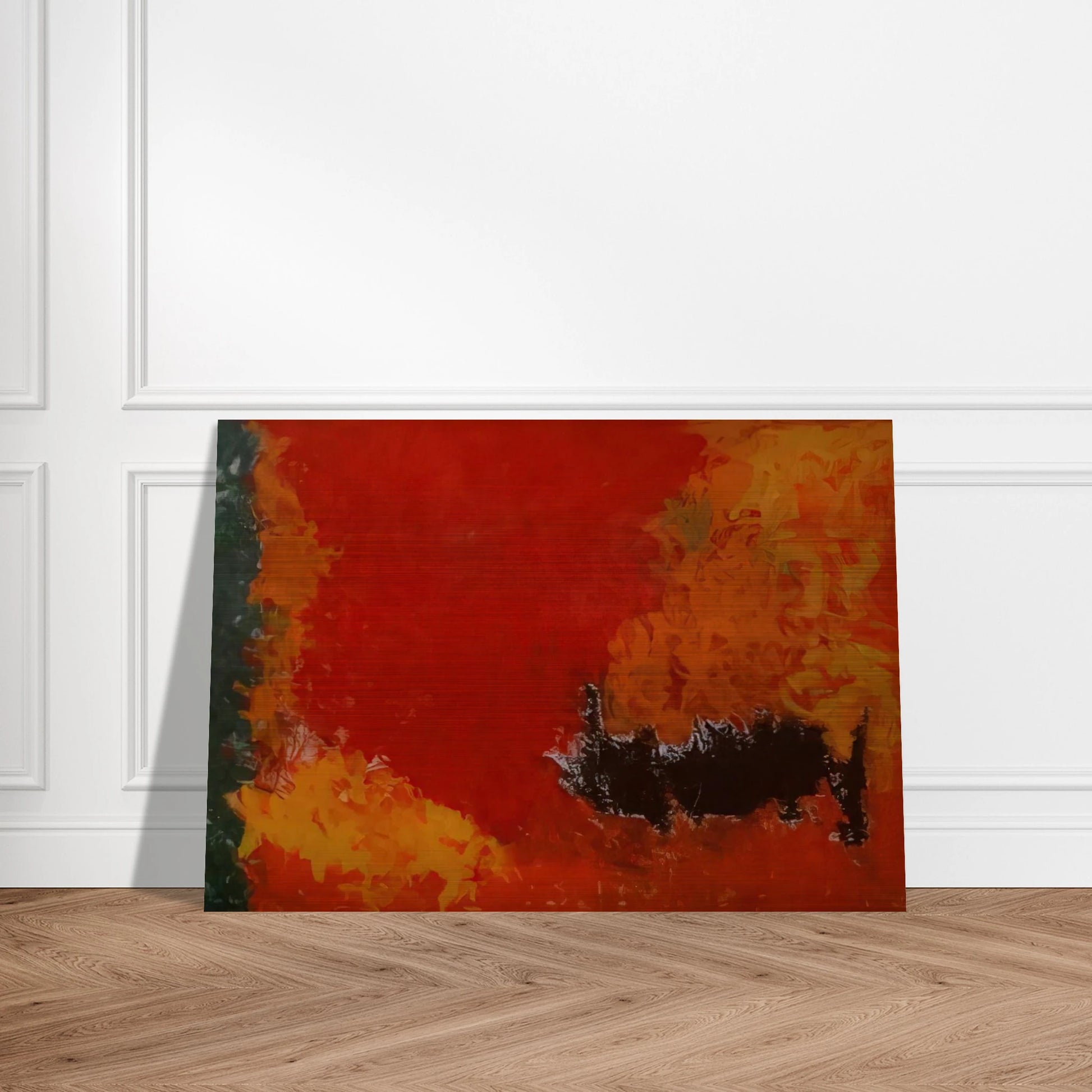 Reward #2 - 1960 - Theodoros Stamos Brushed Aluminum Print - 70x100 cm / 28x40 inches | Theodoros Stamos Aluminum Print | Theodoros Stamos Prints