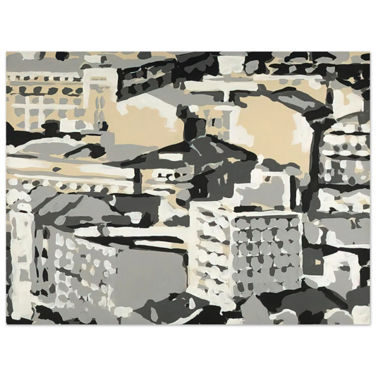 Gerhard Richter - TOWNSCAPE 1969 0 Fine Art Poster - Default Title