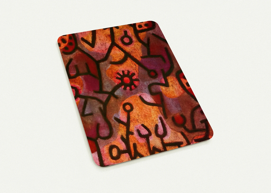 FLORA ON ROCKS SUN 1940 By Paul Klee Pack of 10 Post Cards | Paul Klee Post Cards | A6 (10.5 x 14.8 cm) - 4.1 x 5.8 inches