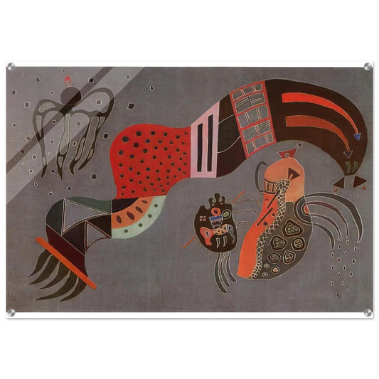 TEMPERED ELAN 1944 - Wassily Kandinsky Acrylic Print - 70x100 cm / 28x40″ inches