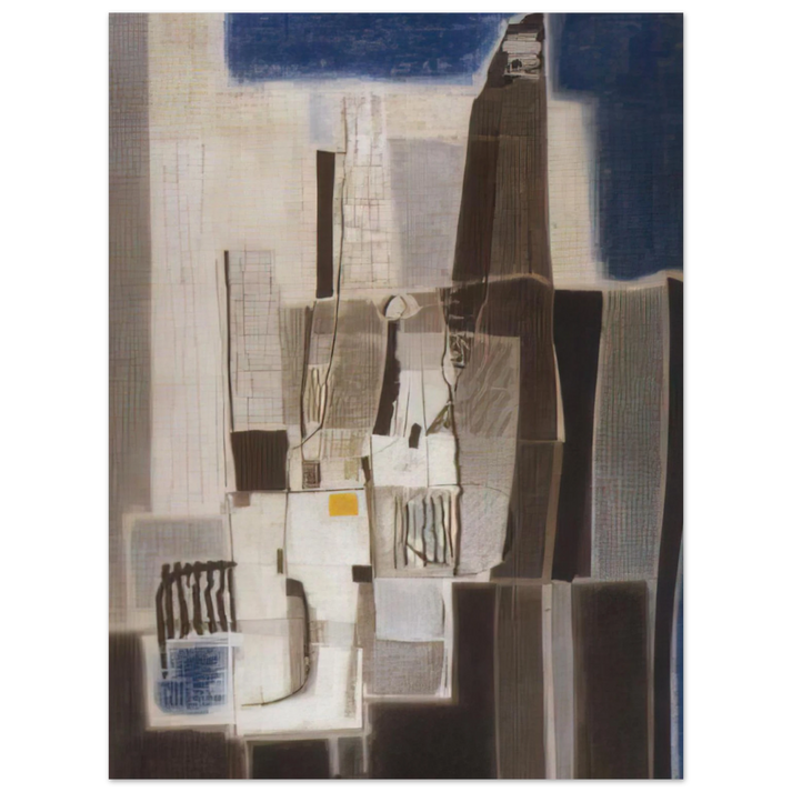 Bice Lazzari - Architettura 1 - Art Informel  75x100 cm / 30x40inches Fine Art Poster