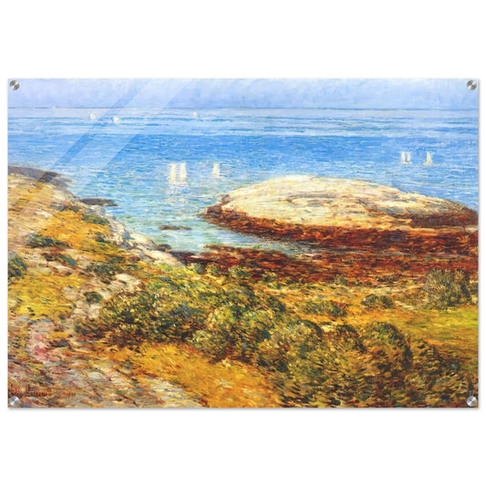 Early morning calm - Childe Hassam Acrylic Print - 70x100 cm / 28x40″ inches | Childe Hassam Wall Art | Childe Hassam Prints