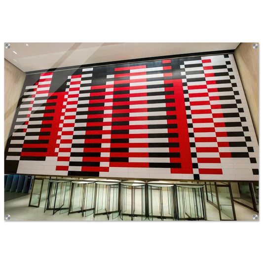 MANHATTAN 1963 - Josef Albers Acrylic Print - 70x100 cm / 28x40″ inches