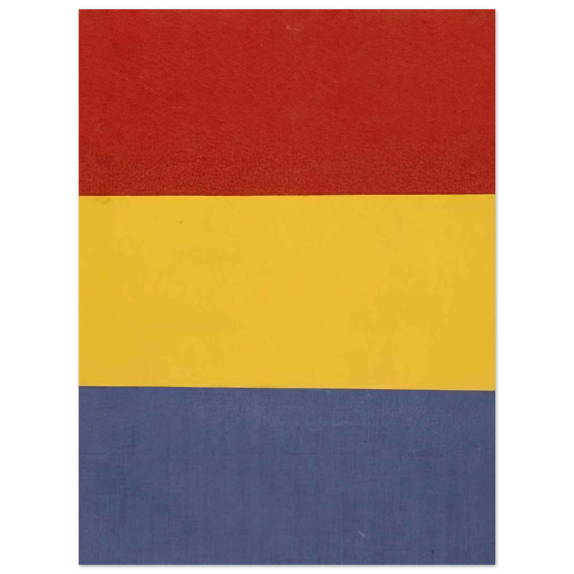 Ellsworth Kelly - Red, Yellow, Blue Fine Art Poster - Default Title