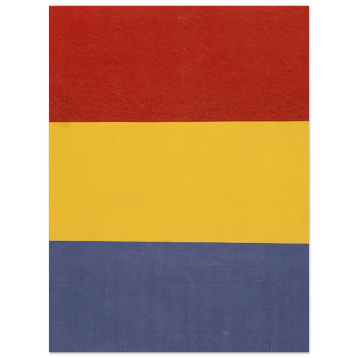 Ellsworth Kelly - Red, Yellow, Blue  75x100 cm / 30x40inches Fine Art Poster