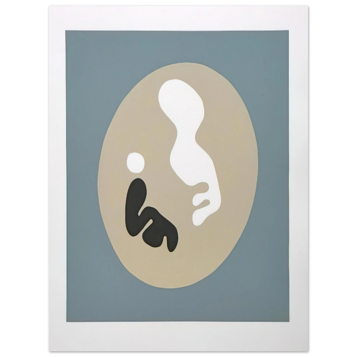 Jean Arp - The Sun Recircled  75x100 cm / 30x40inches Fine Art Poster