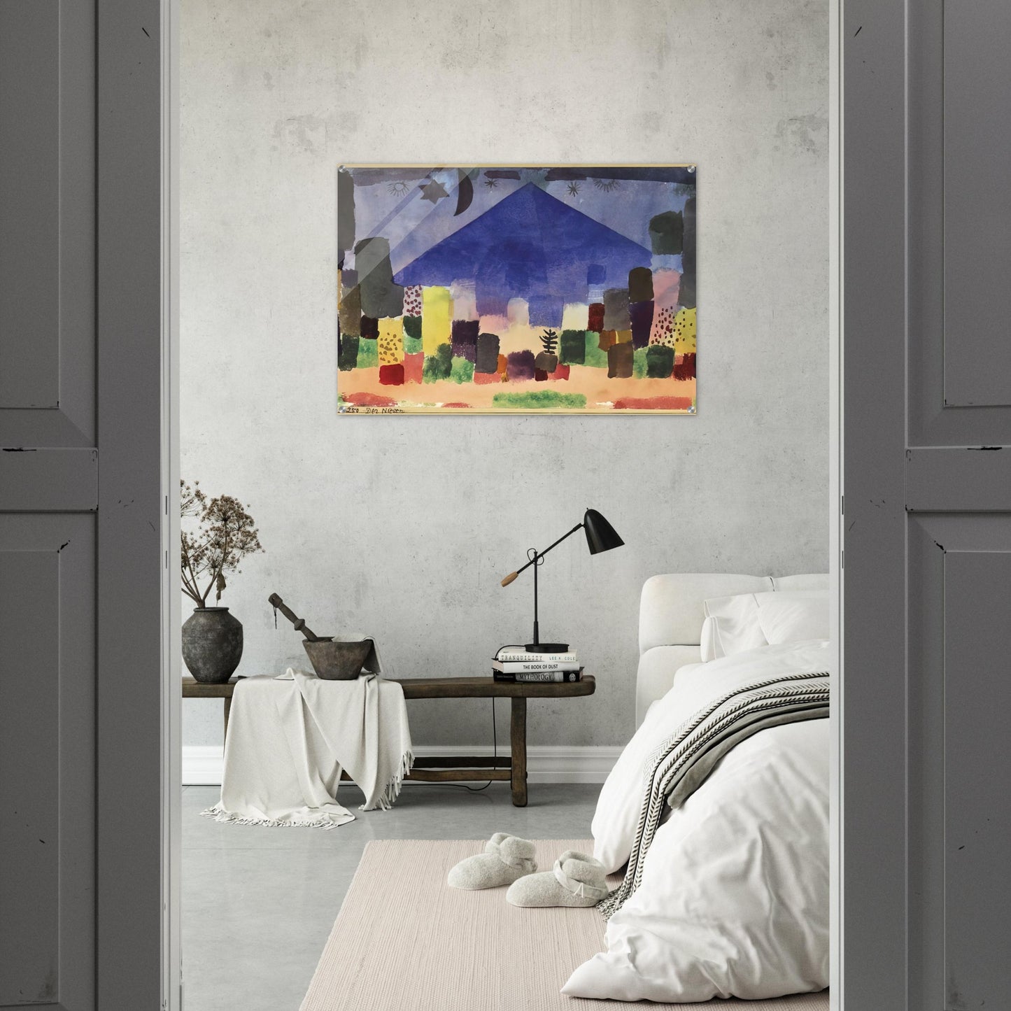 MOUNT NIESEN 1915 - Paul Klee Acrylic Print - 70x100 cm / 28x40″ inches