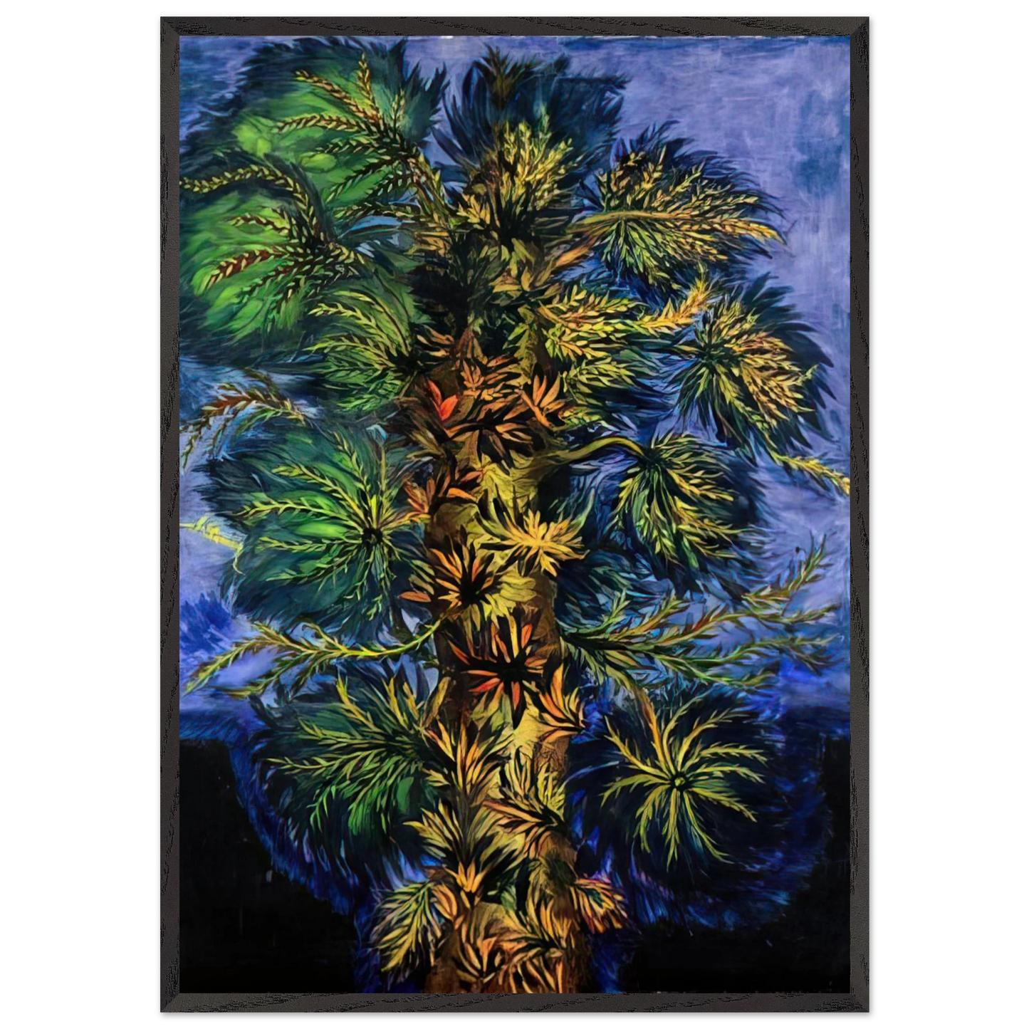 Tree - 1930 - Seraphine Louis Framed Art Print – Black Wooden Frame - Default Title - -Framed Art Print