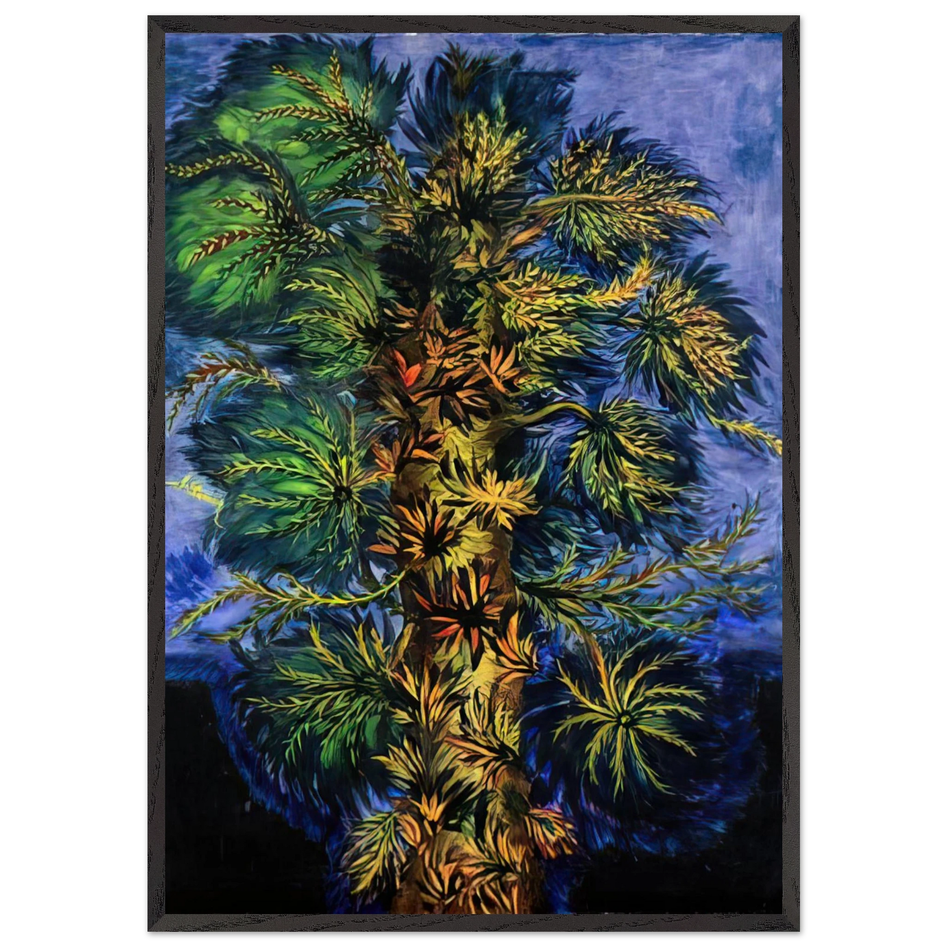 Tree - 1930 - Seraphine Louis Framed Art Print – Black Wooden Frame - Default Title - -Framed Art Print