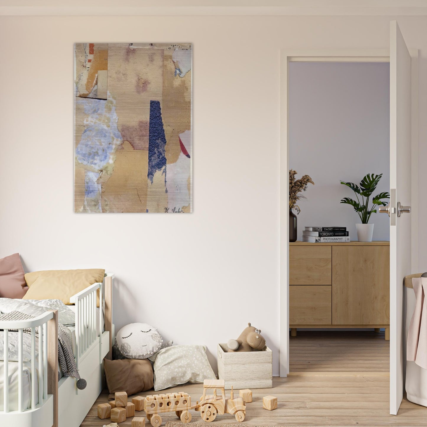 APHORISM 1923 - Kurt Schwitters Brushed Aluminum Print - 70x100 cm / 28x40 inches | Kurt Schwitters Aluminum Print | Kurt Schwitters Prints