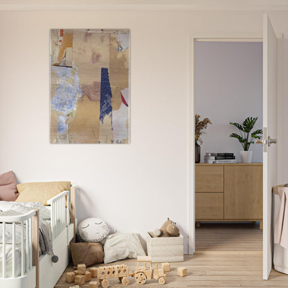 APHORISM 1923 - Kurt Schwitters Brushed Aluminum Print - 70x100 cm / 28x40 inches | Kurt Schwitters Aluminum Print | Kurt Schwitters Prints