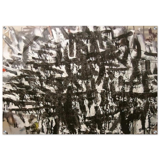 Listen - 2005 - Robert Goodnough Acrylic Print - 70x100 cm / 28x40″ inches