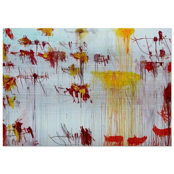 Lepanto, Part X - Cy Twombly Brushed Aluminum Print - 70x100 cm / 28x40 inches | Cy Twombly Aluminum Print | Cy Twombly Prints