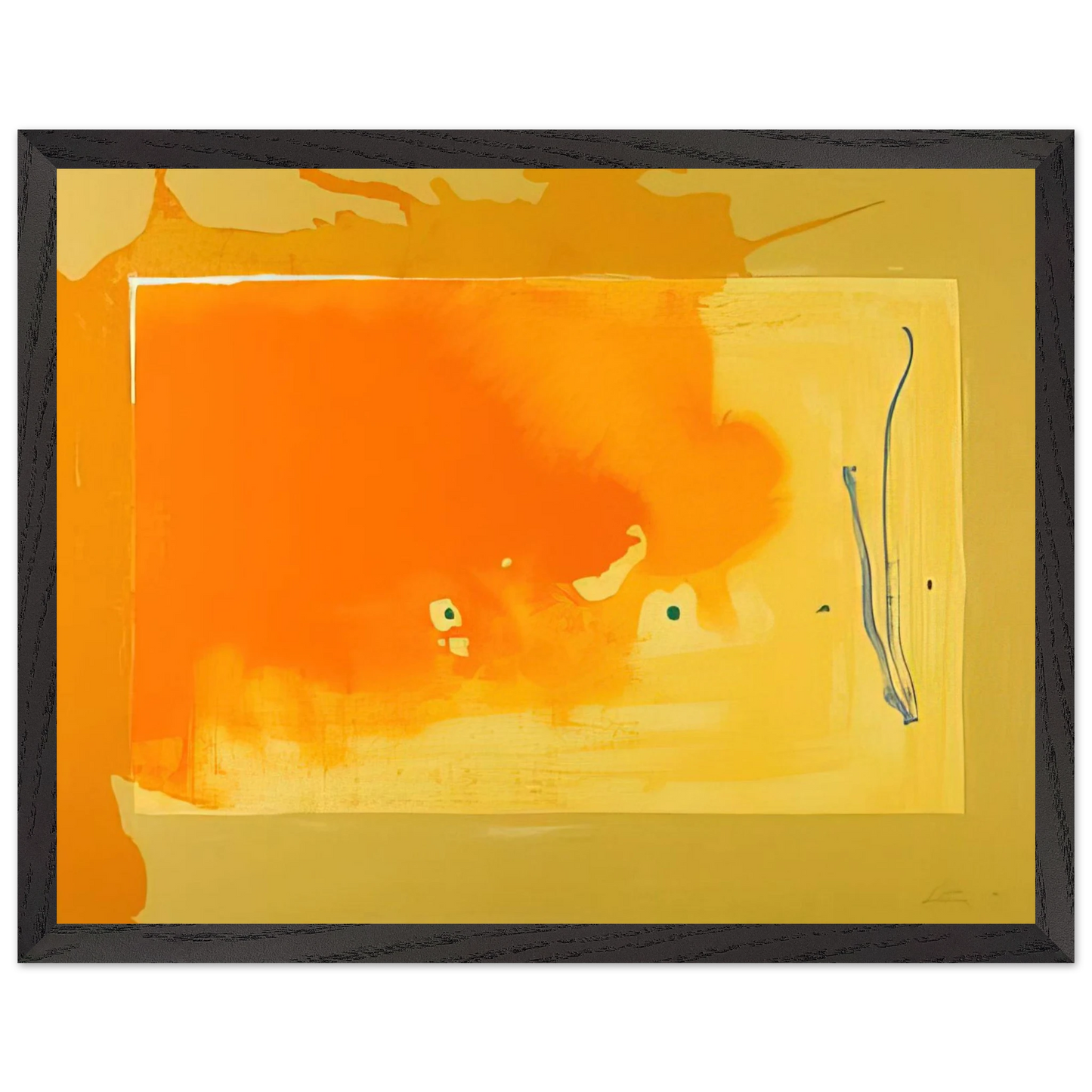 Helen Frankenthaler - Bilbao - 1998 Wall art - 30x45 cm / 12x18 inches - Fine Art Poster - -