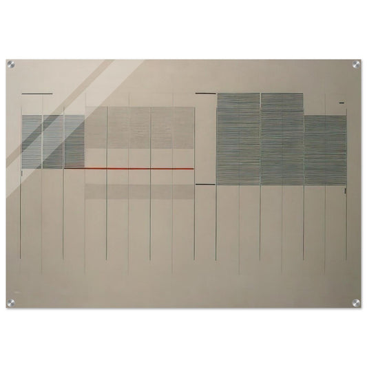 Acrilico no. 13 - 1976 - Bice Lazzari Acrylic Print - 70x100 cm / 28x40″ inches