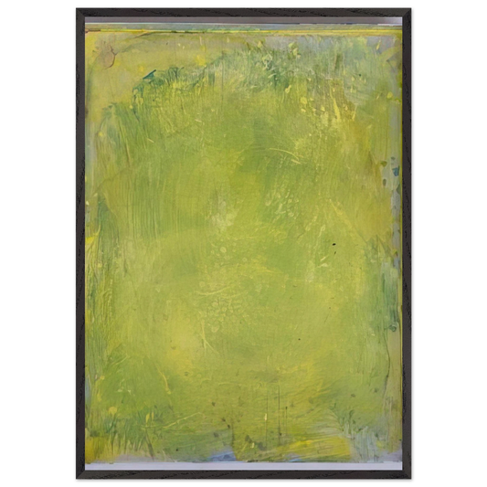 FARBWANNE 1984 - Gotthard Graubner Framed Art Print – Black Wooden Frame - Default Title - -Framed Art Print