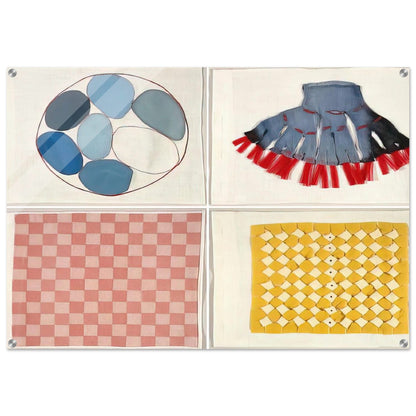 UNTITLED 4 - Louise Bourgeois Acrylic Print - 70x100 cm / 28x40″ inches | Louise Bourgeois Wall Art | Louise Bourgeois Prints